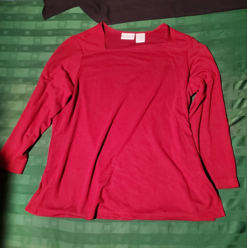 Red 2X Long Sleeve